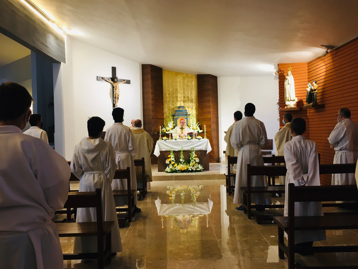INAUGURAÇÃO DA CAPELA DO&nbsp;SANTÍSSIMO