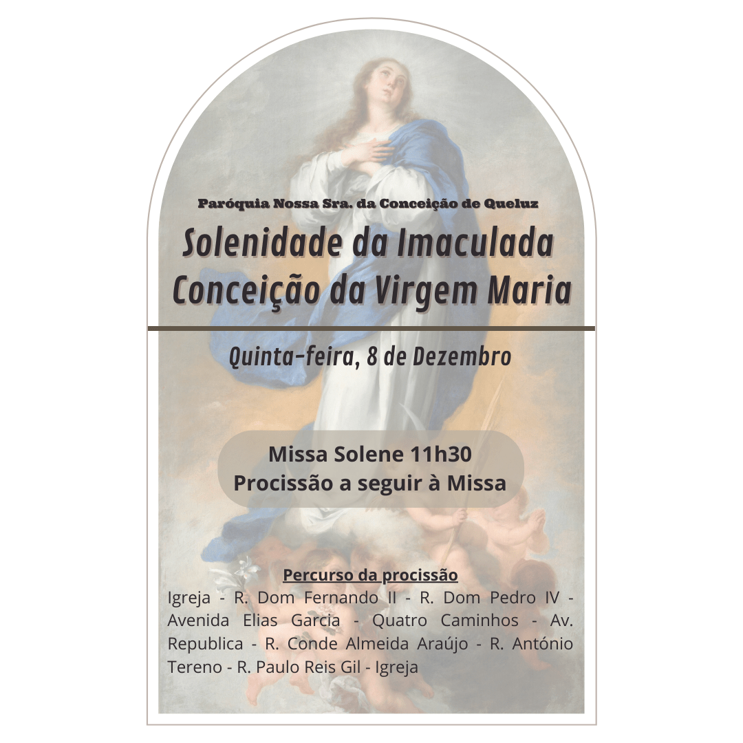 IMACULADA CONCEIÇÃO –&nbsp;08/12