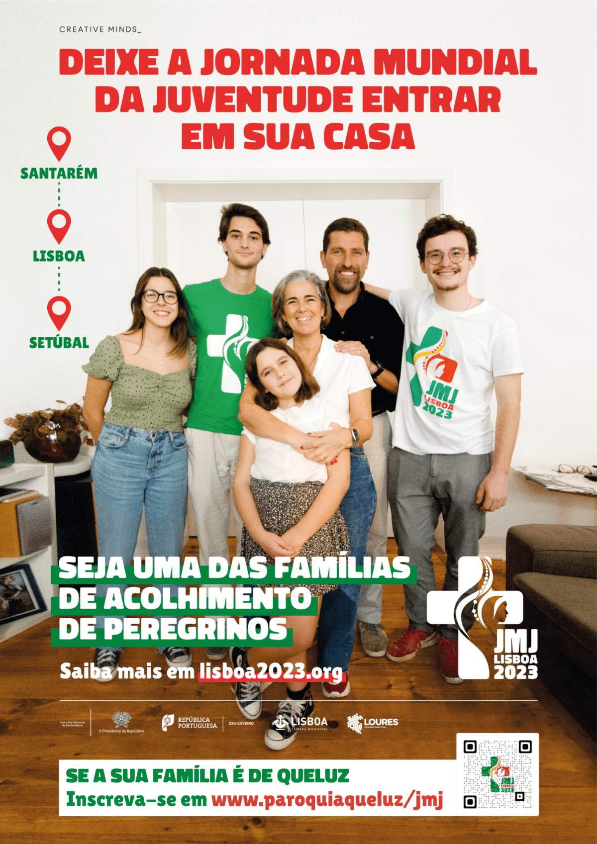 Famílias de acolhimento JMJ&nbsp;2023