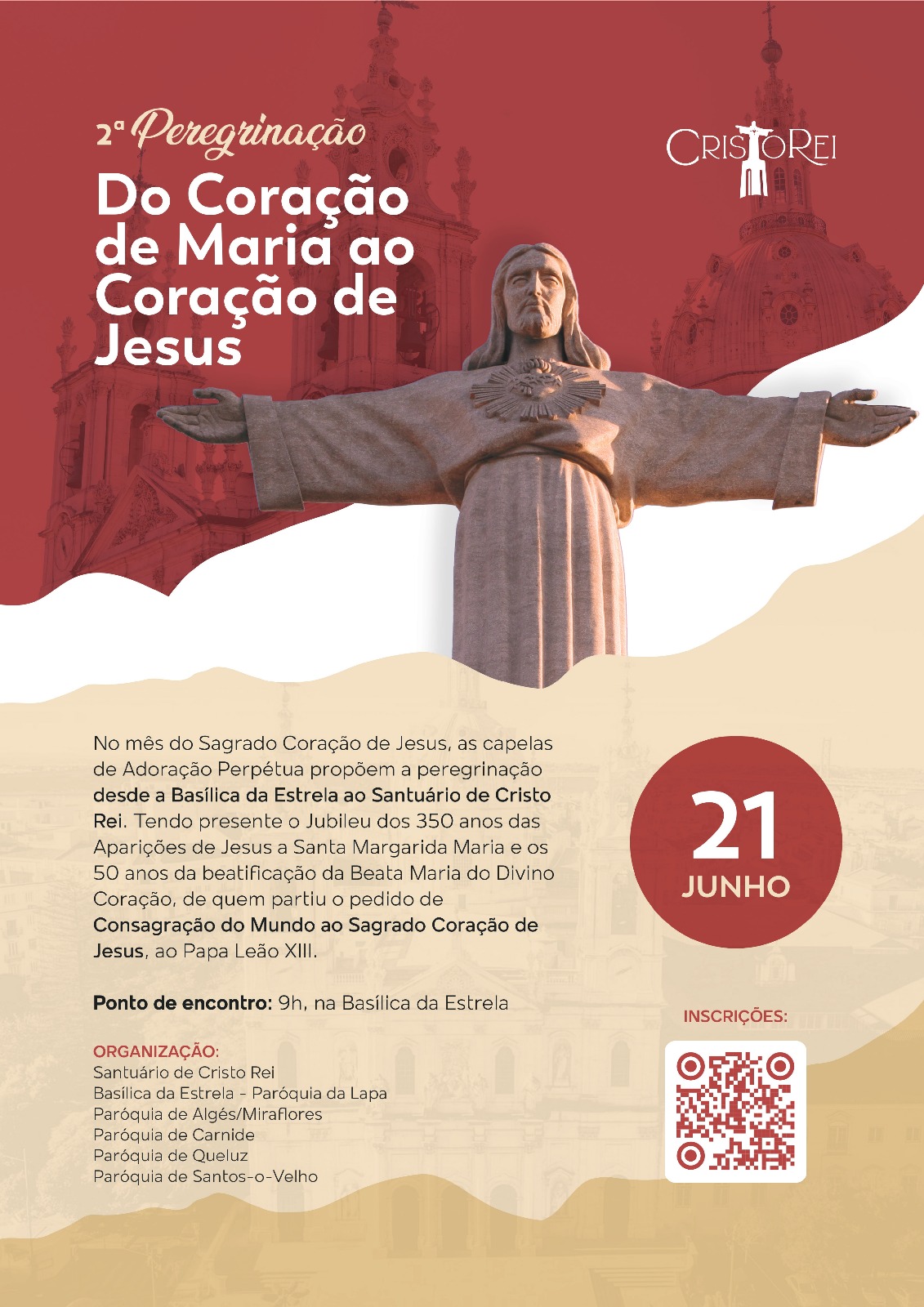 2ª Peregrinação do Coração de Maria ao Coração de&nbsp;Jesus
