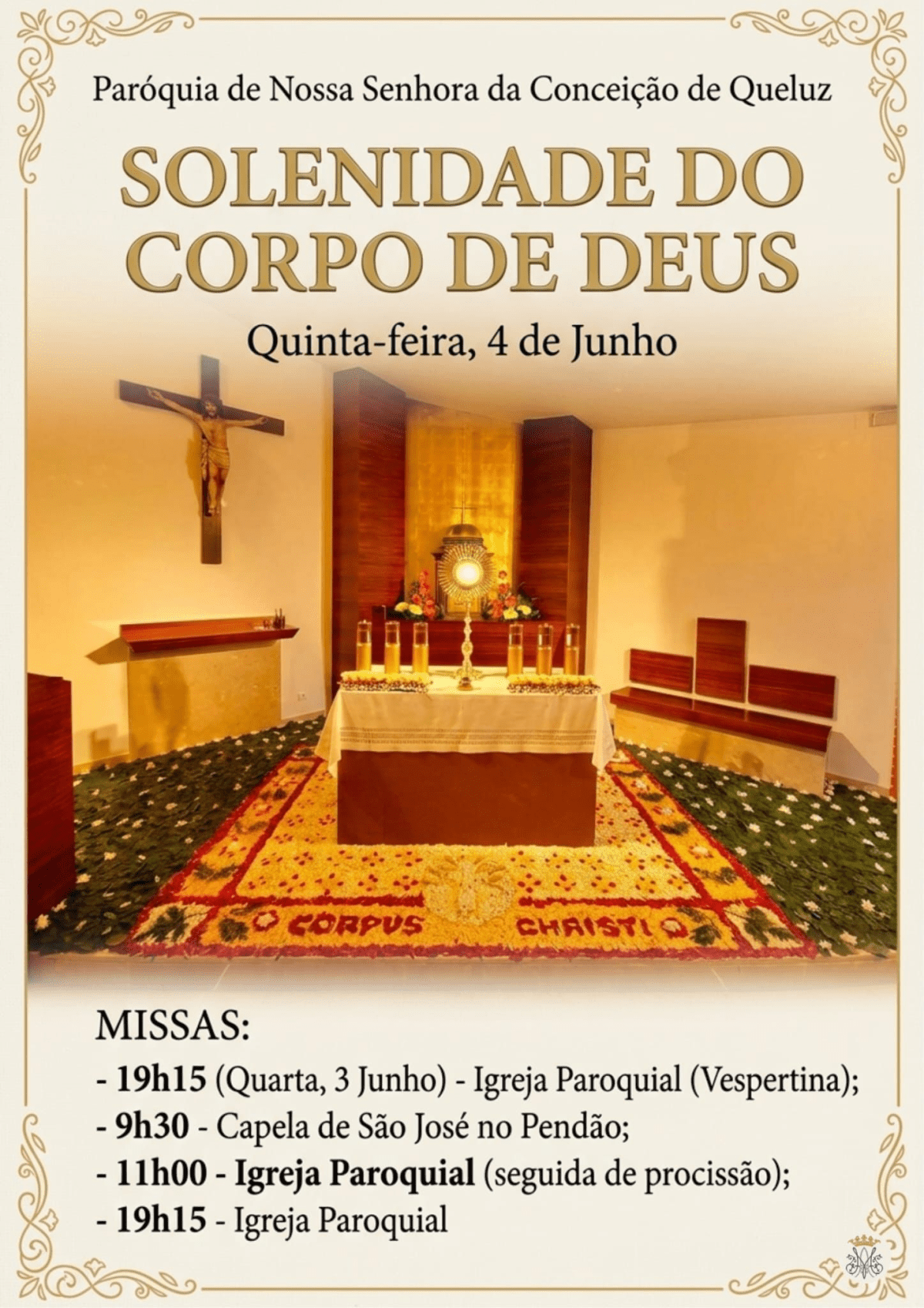 Solenidade do Corpo de&nbsp;Deus